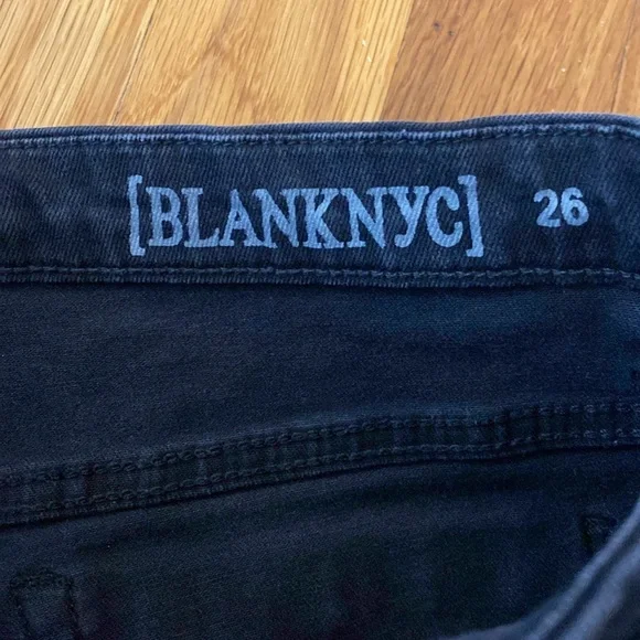 Blank NYC Women’s Black Denim Shorts Size 26